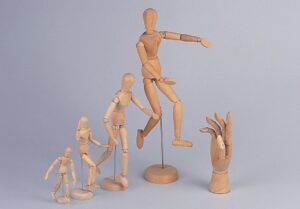 Leddukke Mann 12" / 30cm
