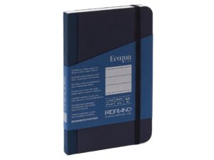 Fabriano EcoQua Plus Fabric 9x14cm Linjert Dark Blue