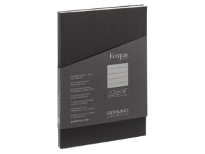Fabriano EcoQua Plus Limt A5 Linjert Black