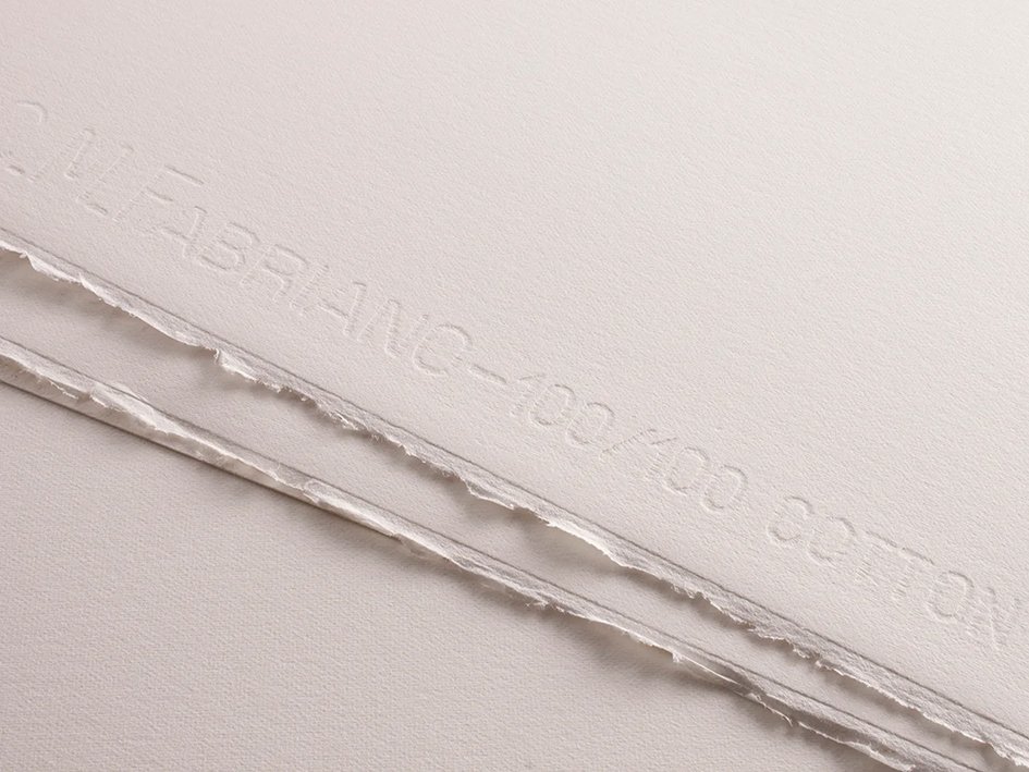 Fabriano Tiepolo Trykkpapir 250g 76x112cm - Extra White - Bilde 2