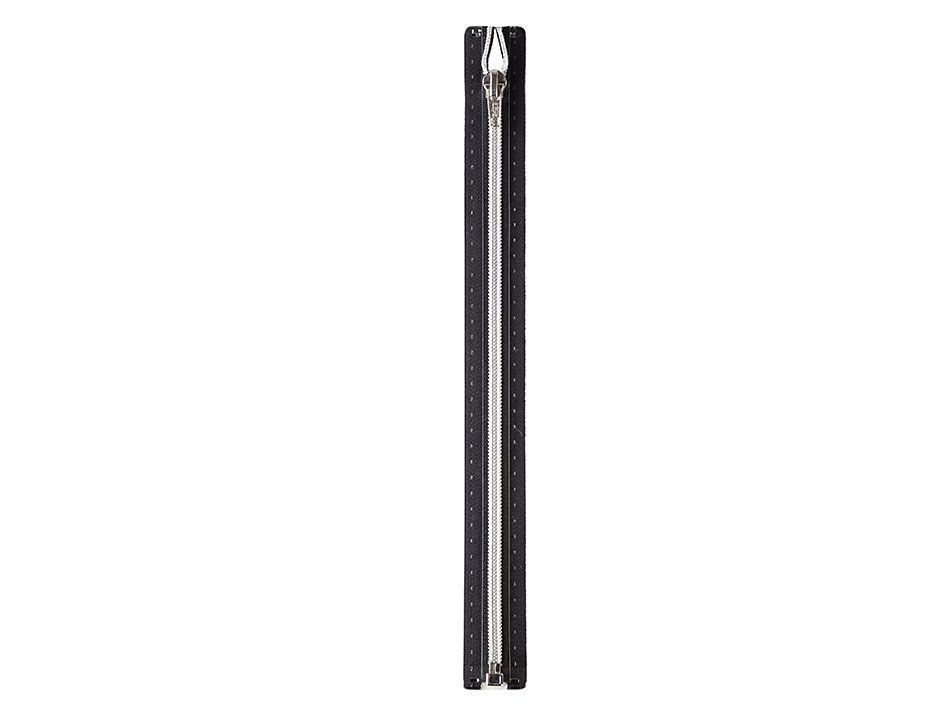 Eclair Glidelås Plast S3 35cm - 011 Sølvsvart - Bilde 2
