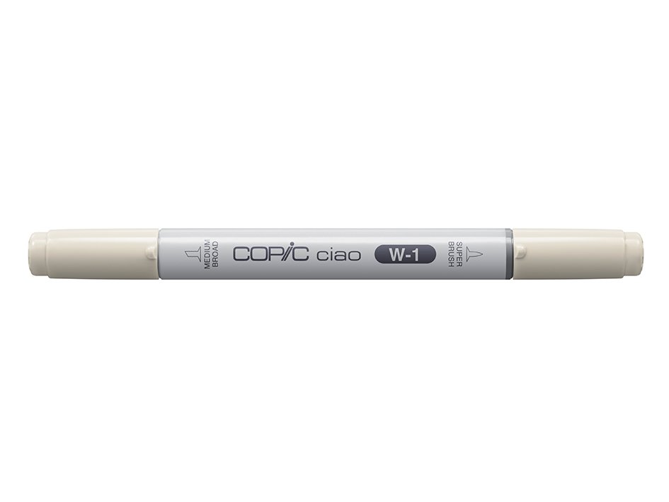 W1 Copic Code Copic Marker Ciao - W1 Warm Gray No.1 - Tegne.no