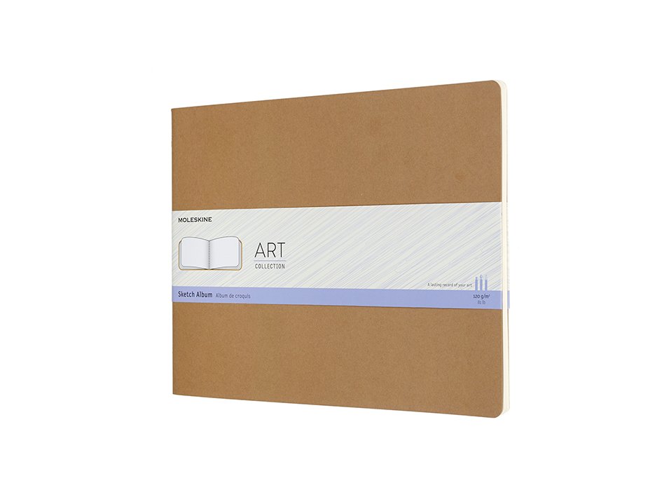 Moleskine Art Sketch Album Cahier XXL - Blank Kraft Brown