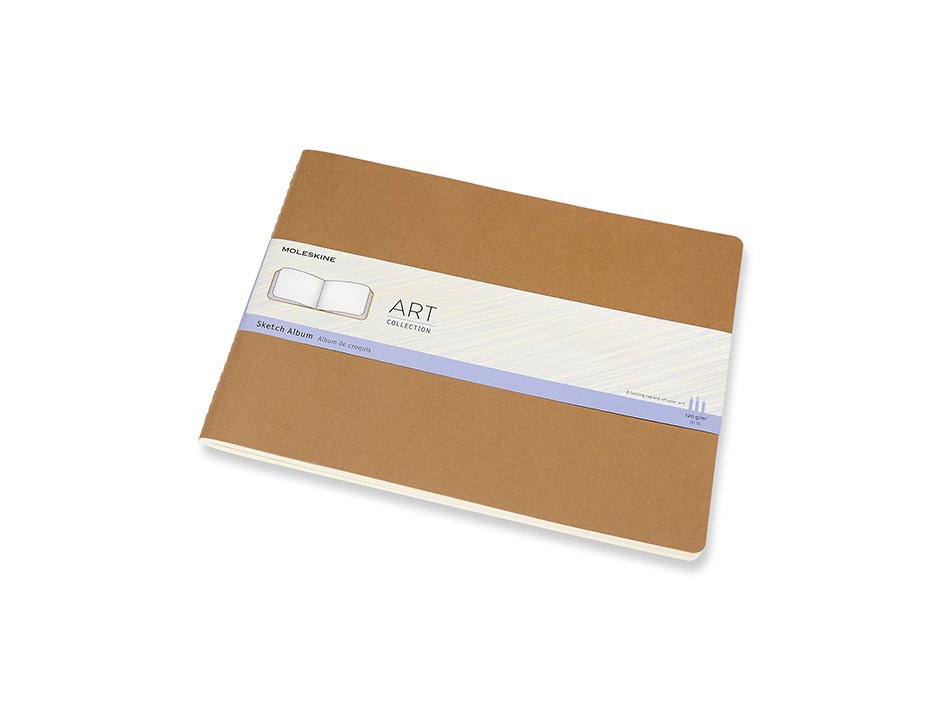 Moleskine Art Sketch Album Cahier XXL - Blank Kraft Brown - Bilde 2