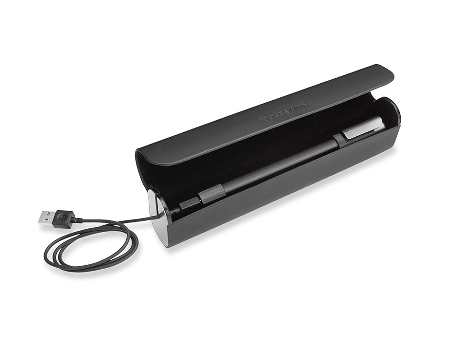 Moleskine+ Smart Pen Case - Black Rubber - Bilde 3