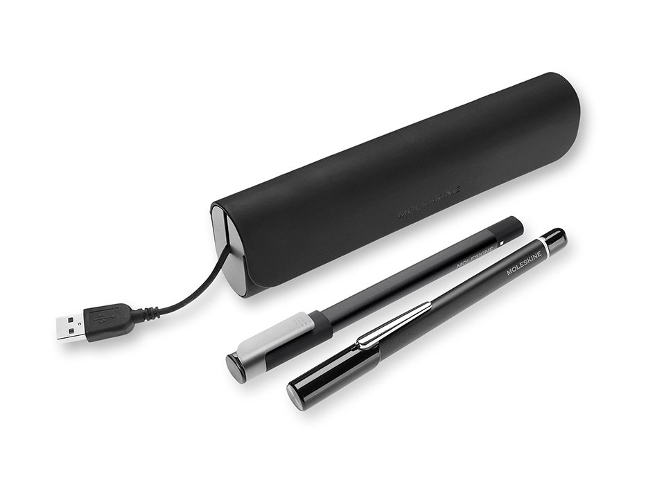 Moleskine+ Smart Pen Case - Black Rubber - Bilde 4