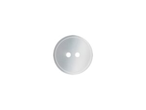 Knapp 43122 2-hull 15mm 12 Hvit