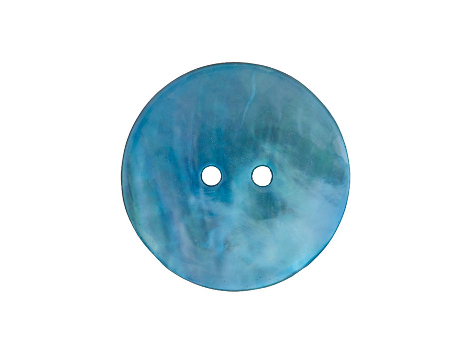 Knapp 46286 2-hull 23mm 70 Turkisblå