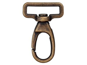 Karabinlås 59392 30mm 851 Antikk messing