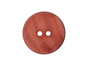 Knapp 453037 2-hull 20mm 22 Mørk brun