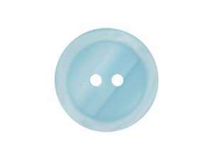 Knapp 453066 2-hull 11mm 64 Lys blå