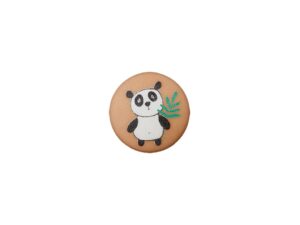 Knapp 453386 Øyeknapp 12mm PANDA 16 Brun