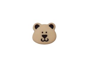 Knapp 453574 Øyeknapp 15mm BAMSE 16 Brun