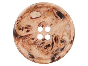 Knapp 453830 4-hull 20mm 18 Lys brun