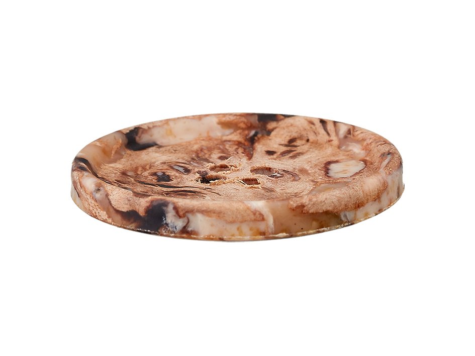 Knapp 453830 4-hull 28mm 18 Lys brun - Bilde 2