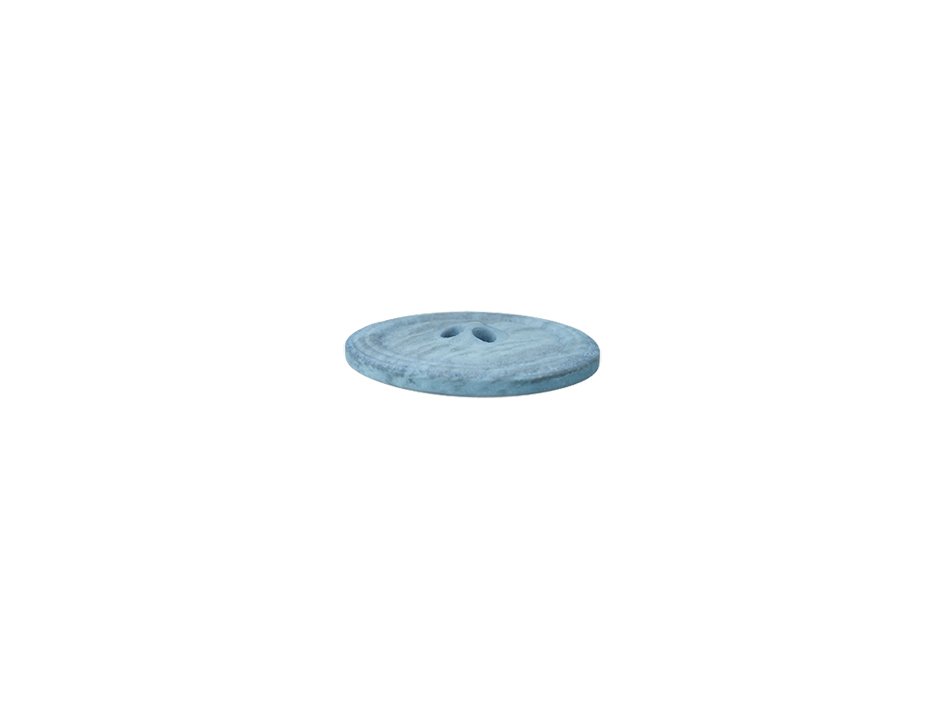 Knapp 453867 4-hull 18mm 64 Lys blå - Bilde 2
