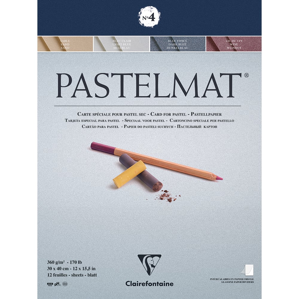 Feuille Pastelmat 50x70 cm 360g en 2023