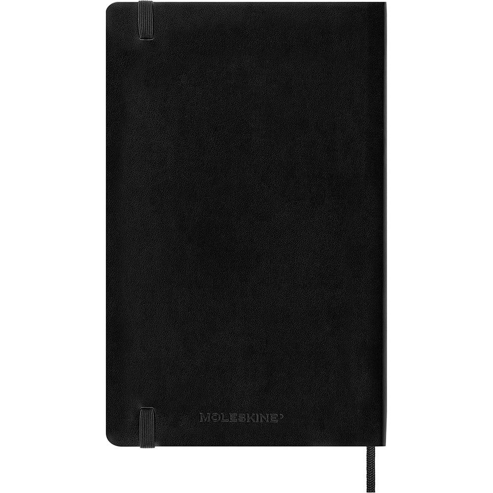 Moleskine Planner 2024 12m Soft L Måned Notat Black Tegne.no