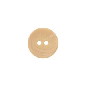 Knapp Resirkulert 454064 2-hull 18mm 16 Beige