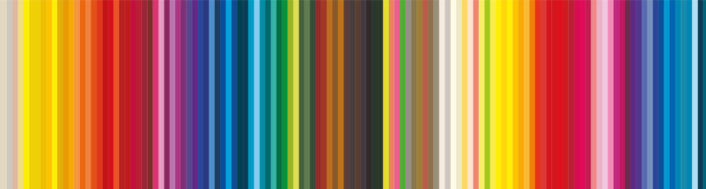 Amsterdam striper med farger