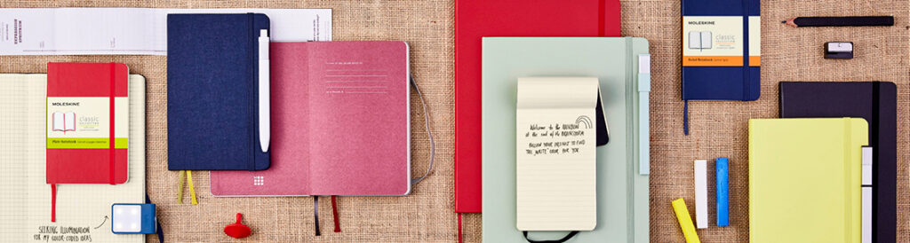 moleskine notebooks