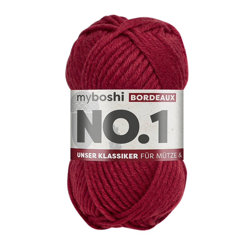 Myboshi Garn No.1 50g - 135 Bordeaux