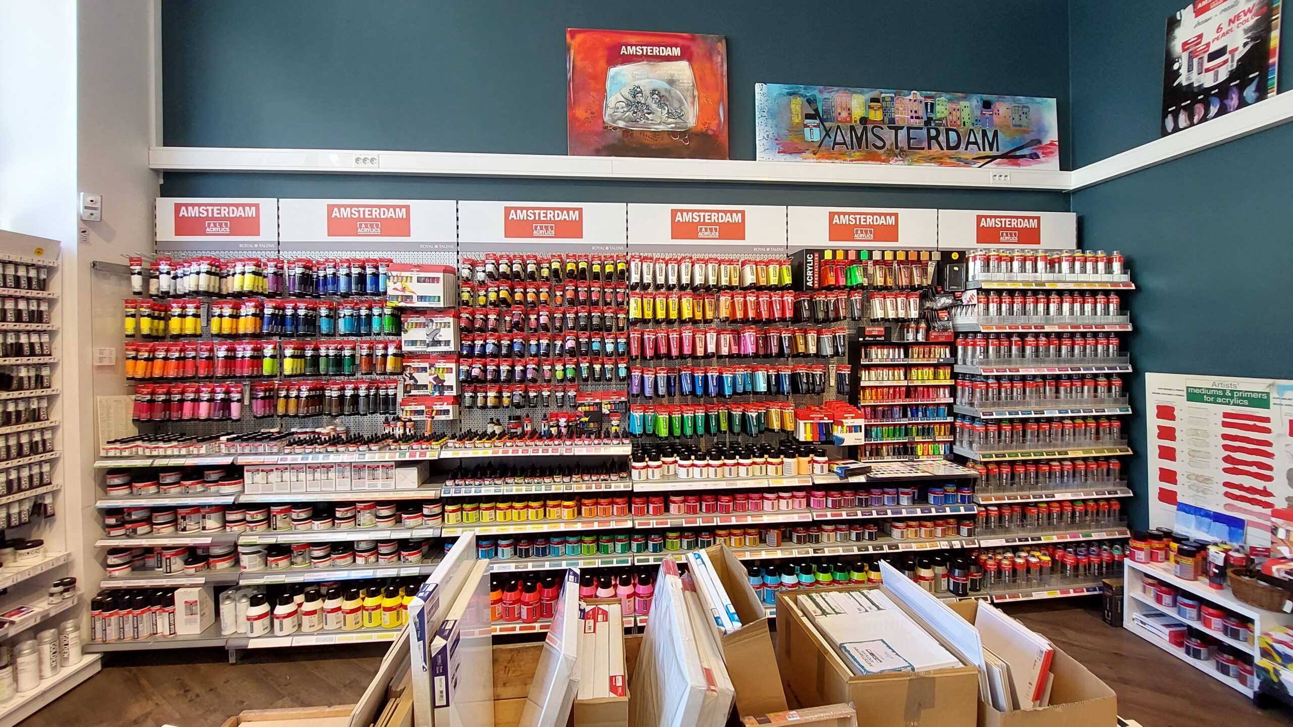 Populære og kjente merker med maling