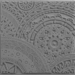 Cernit Texture Plate - Strukturplate 9x9cm - Stars
