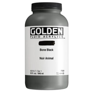 Golden Fluid Akryl 946ml - 2010 Bone Black