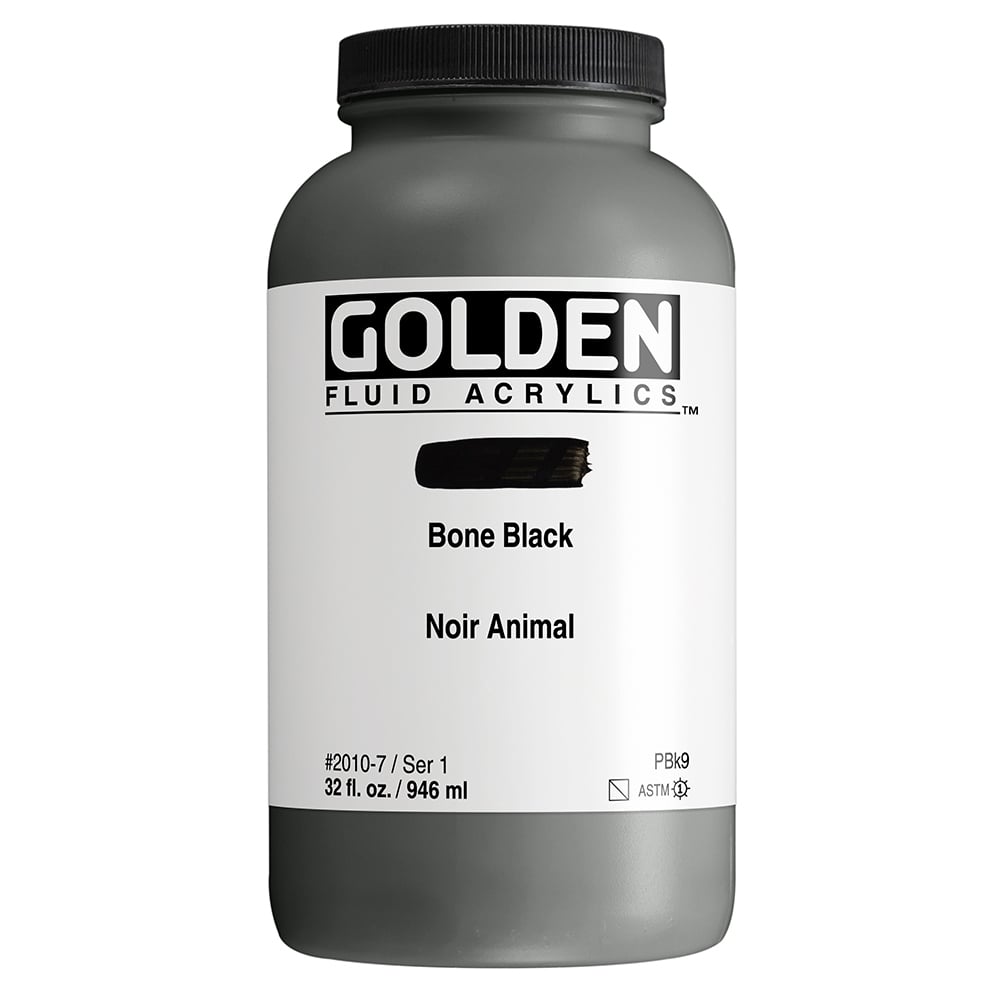 Golden Fluid Akryl 946ml - 2010 Bone Black