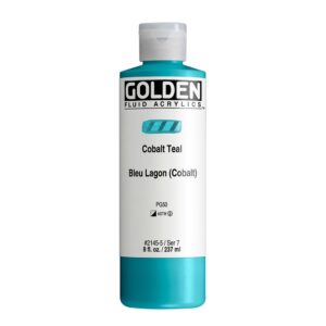 Golden Fluid Akryl 237ml - 2145 Cobalt Teal