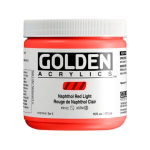 Golden Heavy Body Akryl 473ml  - 1210 Naphthol Red Light