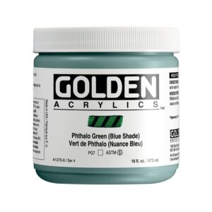 Golden Heavy Body Akryl 473ml  - 1270 Phthalo Green Blue Sh.