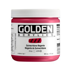 Golden Heavy Body Akryl 473ml  - 1305 Quinacridone Magenta