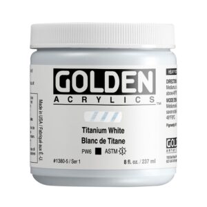 Golden Heavy Body Akryl 237ml  - 21380 Titanium White