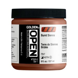 Golden Open Akryl 237ml - 7020 Burnt Sienna