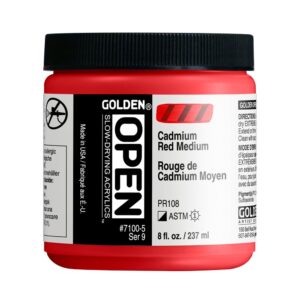 Golden Open Akryl 237ml - 7100 Cadmium Red Medium