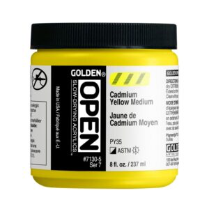 Golden Open Akryl 237ml - 7130 Cadmium Yellow Medium