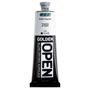 Golden Open Akryl 148ml - 7144 Cobalt Turqouise