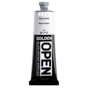 Golden Open Akryl 148ml - 27380 Titanium White