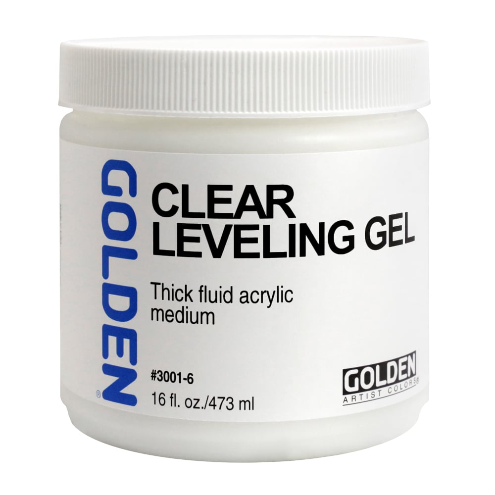 Golden Akryl Medium 3001 Clear Leveling Gel - 473ml