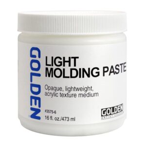 Golden Akryl Medium 3575 Light Molding Paste - 473ml