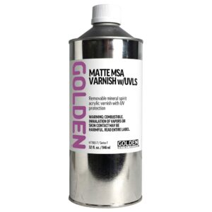 Golden Akryl MSA Varnish w/UVLS 7780 946ml - Matte