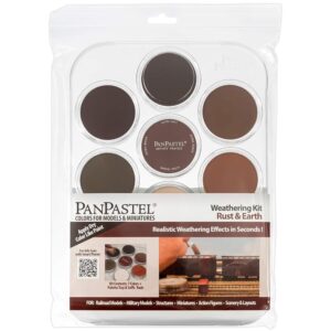 PanPastel Sett - 8030701 Model Weathered Rust Earth
