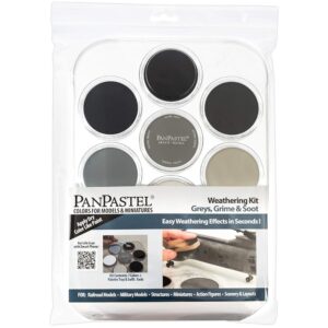 PanPastel Sett - 8030702 Model Weathered Grey Grime