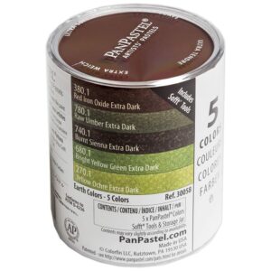 PanPastel Sett - 8030058 Extra Dark Sh.s Earth Colors