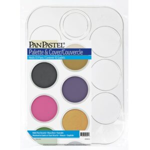 PanPastel Tilbehør - 8035010 Palett med lokk 10farger