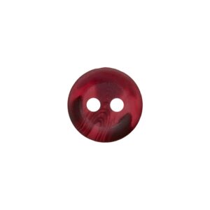 Knapp 454404 2-Hull 11mm - 50 Mørk rød