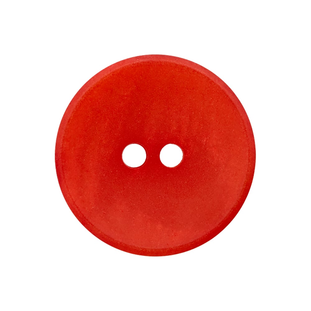 Knapp Resirkulert 454415 2-Hull 20mm - 48 Rød
