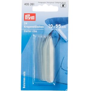 Prym Kragestiver plast - 10x55mm - Transparent